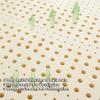 Latex Mattress 140200cm(5579inch), 100% Natural Latex Mattresses Help Relief Shoulder & Back Pain, Queen Mattress, Natural Rubber Pure Mattress Thickened Home Bedroom Cushion,1in view 2