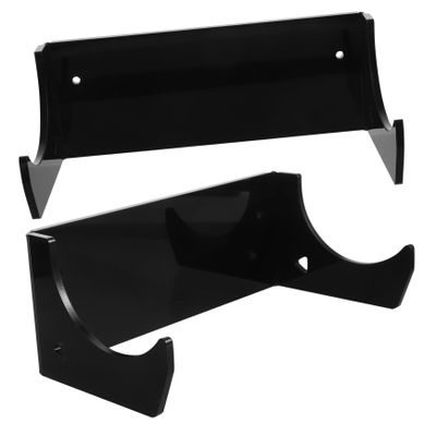 2Pcs Acrylic Rolling Pin Holder, Wall Mounted Kitchen Storage Rack