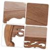 CORHAD Wooden Base Riser Vase Stand Figurine Display Stand Statue Display Base Decor view 3
