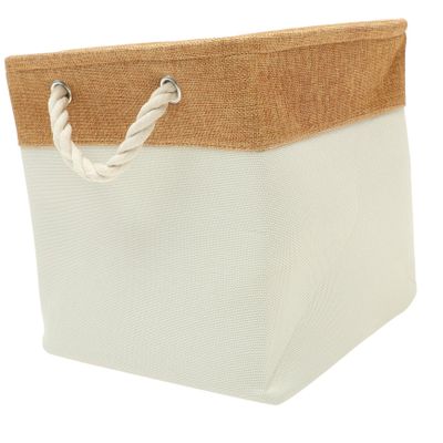 VILLFUL Laundry Basket Handle Tall Laundry Bin Boys and Girls Toy Storage Basket