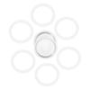 Garneck 8pcs Coffee Maker Accessories Pot Replacement Parts Silicone and Strainer Espresso Machine Sealing Gasket view 1