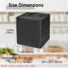 CouldyCasi Dust Cover for Ninja Coffee Maker CM401 Heavy Protective Coffee Machine Cover Compatible with Ninja Specialty Coffee Maker CM401/Ninja Fresh Brew Drip Coffee Maker CE451 view 3