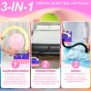3-in-1 Electric Balloon Pump with 18th Birthday Decorations, 3-in-1 Electric Balloon Pump, Portable Electric Air Pump for All Balloons Inflatables Dual Nozzle Balloon Blower Machine view 2