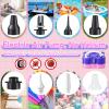 3-in-1 Electric Balloon Pump with 18th Birthday Decorations, 3-in-1 Electric Balloon Pump, Portable Electric Air Pump for All Balloons Inflatables Dual Nozzle Balloon Blower Machine view 3