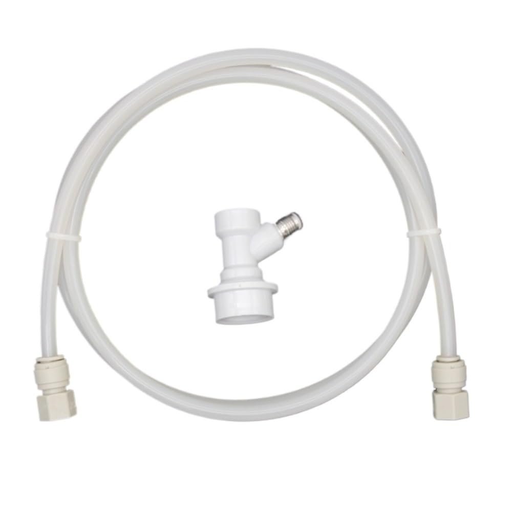 Ball Lock Version Push In Gas Connector Kit 1.5Meter PC Air Line DIY Kegerator and Keezer