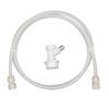 Ball Lock Version Push In Gas Connector Kit 1.5Meter PC Air Line DIY Kegerator and Keezer view 1