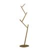 JOMRTS Coat Rack Coat Tree Branch Coat Rack Bedroom Floor Metal Creative Coat Rack Stand Living Room Vertical Light Luxury Coat Hanger Holder Coat Racks Free Standing (Gold) view 1