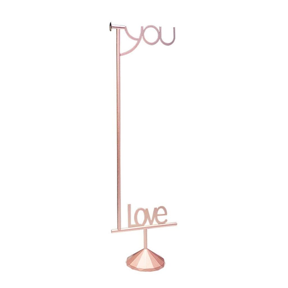 JOMRTS Coat Rack Free Standing Coat Rack Bedroom Hanger Metal Floor Coat Rack Coat Stand for Clothes, Hats Etc Tree Coat Rack Stand (Rose Gold)