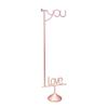 JOMRTS Coat Rack Free Standing Coat Rack Bedroom Hanger Metal Floor Coat Rack Coat Stand for Clothes, Hats Etc Tree Coat Rack Stand (Rose Gold) view 1