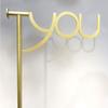 JOMRTS Coat Rack Free Standing Coat Rack Bedroom Hanger Metal Floor Coat Rack Coat Stand for Clothes, Hats Etc Tree Coat Rack Stand (Rose Gold) view 4