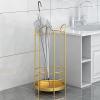 JOMRTS Heavy Duty Indoor Umbrella Stand with Drip Tray Stylish Free Standing Rack for Entryway Holds 10-15 Umbrellas (B 27 cm x 60 cm) view 4