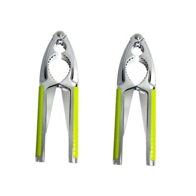 NAMOARLY 2 Pcs Nut Cracker for Walnuts Nut Opener Tool Portable Easy to Use Non-slip Abs Handle Kitchen Gadget