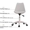MDWUGZSY Office Chair,Home Office Chair,Computer Chair Swivel Flip Chair Adjustable Armless Wheels for Narrow Space/I view 4