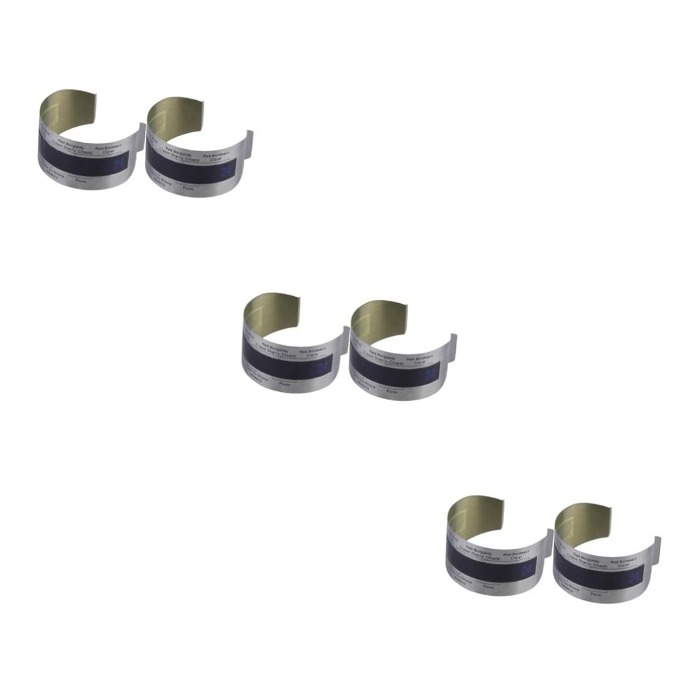 BIUDECO 6pcs Wine Bottle Thermometer Digital Reading Stainless Steel Flexible Kitchen Tool