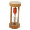FELTECHELECTR Wooden Sandglass Hourglass Countdown Timer Decorative Sand Decor for Home Office view 1