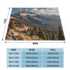 Throw Blanket 40"x30" Bed Blanket Pikes Peak Colorado Flannel Blankets for Sofa Reversible Plush Blanket Soft Cozy Throw Blankets for Couch Camping All Seasons view 2