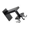 FUNOMOCYA 1pc Kitchen Storage Rack Punch Wall Hooks Multi-Functional Household Organizer for Kitchen Bathroom and Bedroom Black view 1