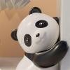 Book Ends for Shelves Panda Book Ends Decorative Resin Bookends 1 Pair - Decorative Book Ends for Shelves Sturdy Book Stop for Home Office School Office Book Stand view 3