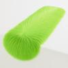 FabricLA Lime Green Faux Fur Accent Cut 12 x 30 Inches with Rounded Edges for Holiday & Christmas Decor view 1