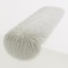 FabricLA Platinum Grey Faux Fur Accent Cut 12 x 60 Inches with Rounded Edges for Holiday & Christmas Decor view 1