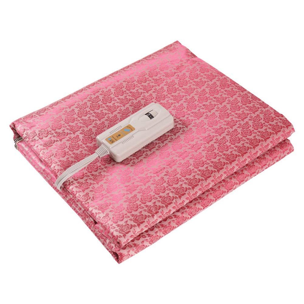 Electric Blanket, Electric Mattress Toppers Leather Reversible Bed Blanket Waterproof Heated Mattress Underblanket with 9 Heat Settings Heating Pads