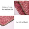 Electric Blanket, Electric Mattress Toppers Leather Reversible Bed Blanket Waterproof Heated Mattress Underblanket with 9 Heat Settings Heating Pads view 3