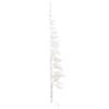 Slim Artificial Half Christmas Tree with Stand White 6 ft, Artificial Christmas Tree, Festive Christmas Tree, Xmas Trees, Festive Trees Perfect Holiday Decor view 4