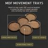 MDF Movement Trays - Customizable Tabletop Base with Slots for Miniatures, Figures & Models (40mm) view 2