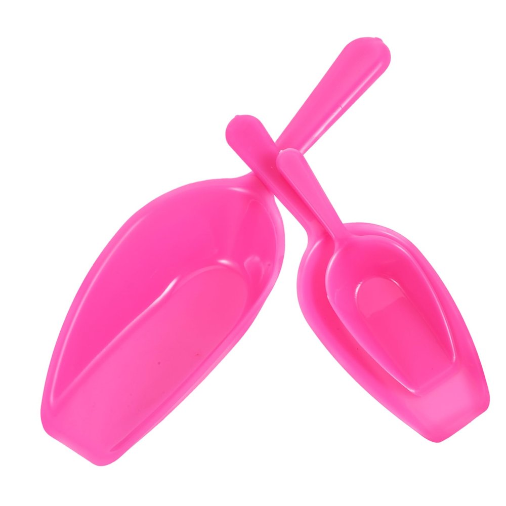 3pcs Small Plastic Scoops for Jewelry Beads Craft Measuring