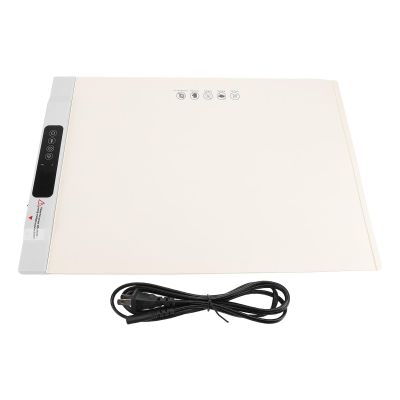 Food Warming Mat, Countertop Heating Warmer Tray, Foldable Multifunctional Pad for Daily Meals Gatherings with Accurate Temperature Control (US Plug 110V)