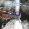 Alomejor Portable Handheld Mini Fan Fan with Digital Display 100 Speed Adjustment 14000RPM Strong Wind Power (Purple Grey) view 3