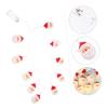 JEWEDECO Christmas Santa Claus Led Lights Energy Efficient Santa String Lights 10 Lamps Decorate Your Home 0.5w view 2