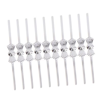 HOLIDYOYO 300pcs Crystal Curtain Link Replacement Clips Vertical Roller Blind Chain Connector for Home Office Use Fit for Roller Roman Vertical Blinds