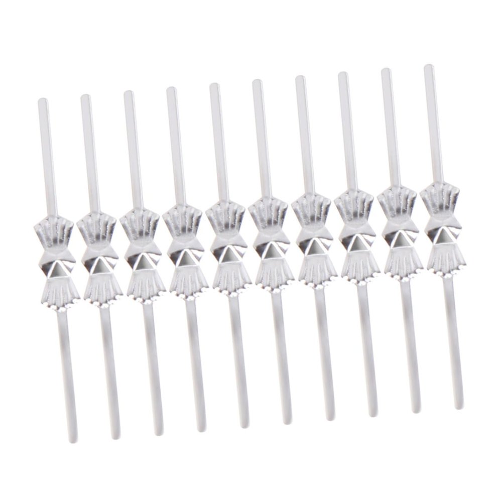 HOLIDYOYO 300pcs Crystal Curtain Link Replacement Clips Vertical Roller Blind Chain Connector for Home Office Use Fit for Roller Roman Vertical Blinds