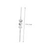 HOLIDYOYO 300pcs Crystal Curtain Link Replacement Clips Vertical Roller Blind Chain Connector for Home Office Use Fit for Roller Roman Vertical Blinds view 3