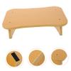 CAXUSD Wood Foot Rest Stool Footstool for Under Desk Use Ergonomic Design for Comfort for Office Home and Study Spaces Non-Skid Small Natural Finish view 4