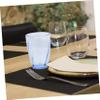 BEBEMOKO Acrylic Cup Shatterproof Water Glasses Wine Cup for Home Bar Restaurant Decor view 3