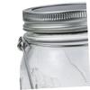BEBEMOKO 24pcs Tinplate Wire Jar Hangers with Lid Rings Handle for Mason Jars Easy to Install for Outdoor Decor Weddings and Parties view 2