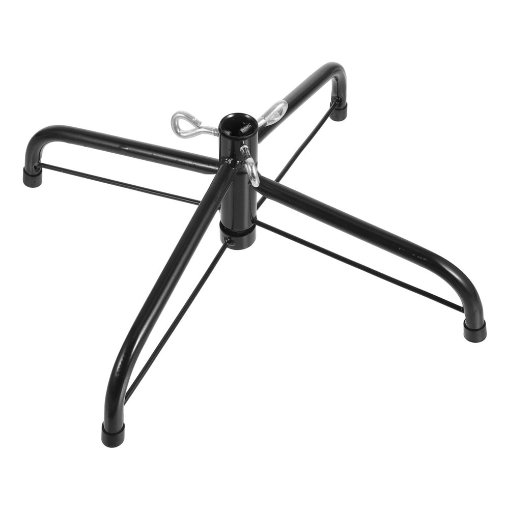 Yardenfun Folding Christmas Tree Stand Base 35cm Metal Tree Stand Sturdy and Easy to Assemble