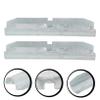 BIUDECO 6pcs Apartment Curtain Rod No Drill Extendable Curtain Rod Kit Joints Easy Install Drapery Accessories for Window view 3