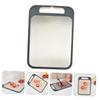 Hoement Stainless Steel Cutting Board Double-sided Food-grade Chopping Block for Kitchen Easy to Clean Space-saving Design Non-toxic Cooking Board for Meat and Veggies view 4