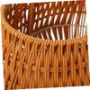 WATIIFUFU Woven Flower Basket Handle Hand-woven Decorative Storage Basket for Weddings Parties and Home Decor for Floral Arrangements Centerpieces and view 3