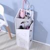 KYTGFH Umbrella Stand, Waterproof Wood Umbrella Storage Hang Place Umbrella Stand Rack Hollow Out Assemble Long Short Umbrellas Stands Irregular Struct view 3