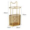 KYTGFH Umbrella Stand, Umbrella Stands Modern Simplicity Home Umbrella Rack Umbrella Holder with Drip Tray Umbrella Organizer for Hallway, Office, Porchand Door Entrances,Gold view 2