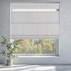 Sulugood Blackout Top Down Bottom Up Cordless Roman Shades for Window,Darking Fabric Lift Roman Blinds,UV Protection Window Blinds,75%-Blackout-Light Gray,78" W x 36" H view 2