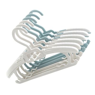 Outanaya 10pcs Retractable Non-Slip Boy Girl's Clothes Hangers for Boys and Girls Toddlers