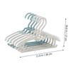 Outanaya 10pcs Retractable Non-Slip Boy Girl's Clothes Hangers for Boys and Girls Toddlers view 2