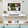 BTURYT Wall Mounting TV Cabinet-TV Lowboard Hanging-TV Stand for Media Console, Entertainment Center, 120 Cm TV Stand, Wall-Mounted TV Lowboard, DVD Storage Shelf, TV Cupboard Hanging ~/ view 1