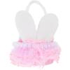 NAMOARLY Bunny Ear Flower Basket for Girls Adorable Easter Tote Petal Basket for Parties Celebrations for Storing Flowers Candy Lightweight Easy to Carry view 1