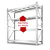 Cleanroom-Ready Stainless Rack, 4 Shelves, Easy-Clean, High Weight Capacity view 3